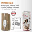 Deluxe Heating Pad Moist/Dry Heat Therapy