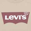 Levi's Boys' and Baby Graphic T-Shirt and Shorts 2-Piece Outfit Set (Beige, 7)