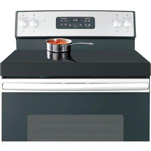 Stainless Steel Gas Stove Top Cover, Noodle Board Cooktop Cover, Kitchen Organizer for Gas and Electric Stove Range Expanding Kitchen Space, Large Size 30"x 22"x3", Black