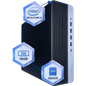 HP ProDesk 600G4 Desktop Computer | Hexa Core Intel i5 (3.2) | 16GB DDR4 RAM | 500GB SSD Solid State | Windows 11 Professional | Home or Office PC 