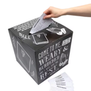 12" Sunday School Teen Classroom Prayer Box with Cards - 81 Pc.
