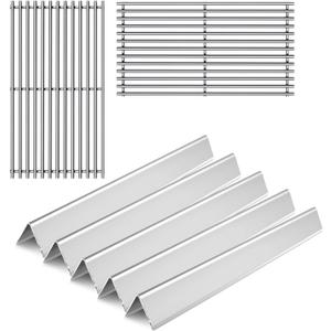 22 1/2 Inch Stainless Steel 7536 16GA Flavorizer Bars 7527 Cooking Grates for Weber Genesis Silver B and C, Spirit 700 Weber 900, for Weber Spirit 300,E-310 & E-320, Spirit S-310 & S-320