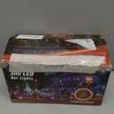 LYHOPE 12ft x 5ft 360 LED Christmas Net Lights, 8 Modes Low Voltage Mesh Christmas Decorative Lights for Xmas Trees, Bushes, Wedding, Garden, Outdoor, Indoor Decor (Multi-Color)