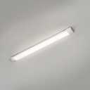1 Packs 3FT LED Batten Light, Slim Ceiling Surface Mounted Light, 30W, 4000K, IP20, LED Ceiling Lamp for Garage, Shop, Hallway, Office, Market, 20cm Cable