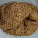 Knit Blanket Throw, Warm Large Soft Chenille for Couch Bedroom Decor, Giant Chunky Yarn Throw Fluffy Blankets Hand-Made, Machine Washable 58x70