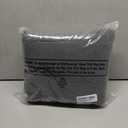 Amazon Basics 4 Piece Bed Sheet Set, 100% Cotton Jersey, Includes Super Soft, Flat and Fitted Sheets, Pillowcase, Queen, Dark Gray, Solid