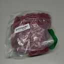 Lilosy Sexy Stocking Rhinestones Heart Garter Underwire Floral Mesh lace Sheer Babydoll Lingerie Teddy Bodysuit Skirt Set (Large, Burgundy Red)