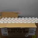 ProSource Foam Puzzle Floor Play Mat for Kids and Babies with Solid Colors, 36 or 16 Interlocking Tiles with Borders, White/Grey/Beige