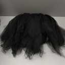 Girls Tutu Skirts Layered Tulle Princess Dresses Sparkle Tutu (Size: 5-8 Years, Black)