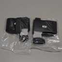 2PCS Bunion Corrector for Women & Men - Toe Alignment Corrector with Splint & Pads for Hallux Valgus Pain Relief, Comfortable Toe Separator for Day/Night Support, Anti Slip Big Toe Straightener(Black)