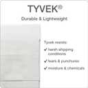 Quality Park Tyvek Envelopes, 100 Pack, Large 10 x 13 Mailers, 2 Inch Expansion, Rip, Puncture & Water Resistant Self Sealing Mailing Bags for Lightweight Shipping, White