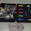 2025 Upgraded Wire Stripper for Drill (14-12-10-8-6 AWG) - Electric Universal Wire Stripper Tool for Drill, Includes 5 Pcs Wire Strippers, 2 Pcs Wire Twisters, 5 Pcs Wire Nuts3 Connector And a Buckle