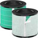 2 Packs MK08W MK09W Filter Air