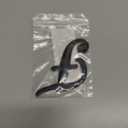 From Source To Site Black Letter Charms for Bogg BagAlphabet Lettering Accessories Charms Compatible with Bogg Bag, Insert Decorative Letter for Handbag Beach Tote Bag