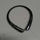 Neckband Bluetooth Headphones, Bluetooth 5.4 Wireless Headphones with Retractable Earbud, CVC8.0 Noise Cancelling, 18Hrs Playtime Stereo Headset (Black)