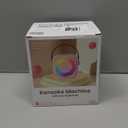 Mini Karaoke Machine for Kids Adults, Portable Bluetooth Speaker with Wireless Microphone, for Girls 4,5,6,7,8,9,10,12 Year Old Karaoke Toys Birthday Gifts Home Party (Pinkcolor 1 Mic)