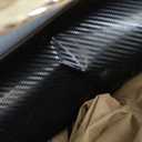 RockRose 3D Matte 3D Black Carbon Fiber Vinyl Wrap, Anti-Wrinkle, Air Release Automotive Bubble Wrap, Self Adhesive Car Vinyl Sticker DIY Decals 5FT x 4FT