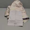 Cute Gingham Picnic Blanket, Waterproof Foldable, in Large 80x60in and Extra Large 80x80in, Portable Compact Beach Blanket, Oversized XL Outdoor Mat (Tan, X-Large)