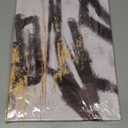 7Fisionart Black and White Abstract Canvas Wall Art 3 Piece Gold Painting Modern wall Decor Canvas Print Framed Artwork for Living Room Office Bedroom Ready to Hang 12" x 16" x 3pcs