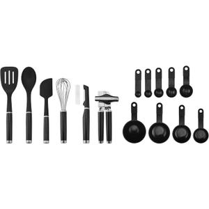 KitchenAid Universal Tool and Gadget Set, 6 Piece, Black