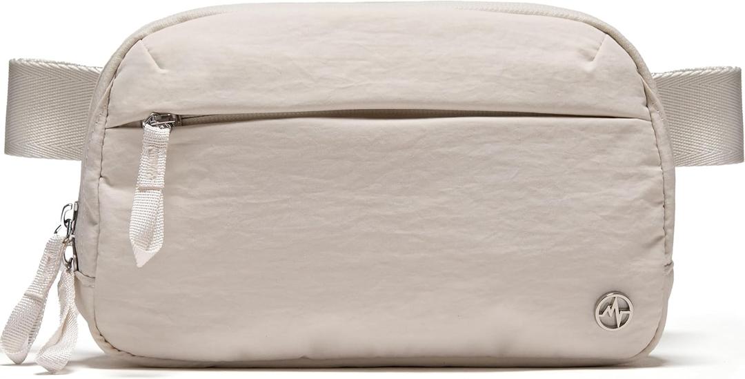 Pander Crossbody Sling Bag for Travel, Outdoor, and Everyday Use  Adjustable Strap, Lightweight Shoulder Bag (White Opal)