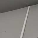 48-inch Ceiling Fan Downrod, 4-Foot White Ceiling Fan Extension Rod, 1-Inch OD, Ceiling Downrod for Various Fans (Only Fans Boom, No Thread & Cord)