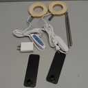 Aokrean Plant Grow Light, 48 LEDs Full Spectrum Grow Lights for Indoor Plants, Height Adjustable Faux Wood Grain Small Grow Light with Base, 3 Optional Spectrums, Auto Timer 6/12/16Hrs, 5 Brightness