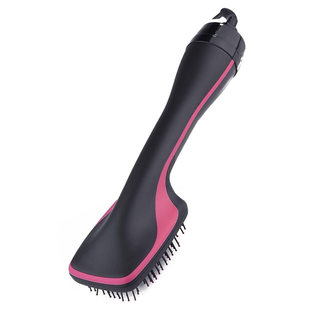 Sonew 2 in 1 Hair Dryer Brush & Straightener Brush, Hair Dryer and Styler, Negative Ion Blow Dryer Brush, Hot Air Brush Detangles, Dries, Smooths, Reduce Frizz & Static