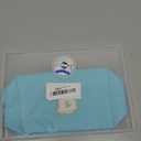 Gifts for Girls Initial Makeup Bag Personalized Cosmetic Bag with Zipper Cute Travel Toiletry Bag Waterproof PU Preppy Makeup Pouch Birthday Gift for Teen Girls Women(Blue B)