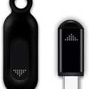 Universal Remote Smartphone IR Controller Adapter USB-C Infrared Blaster Control for Android Phone All-in-One Controller Air-conditiooner TV DVD Roku Vizio Samsung TV and More (Black)