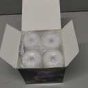 Hompavo Upgraded LED Flame Light Bulbs Halloween Decorations, 4 Modes Flickering Light Bulbs with Upside Down Effect, E26/E27 Flame Bulb for Christmas Party Home Indoor & Outdoor (4 Pack) (Purple)