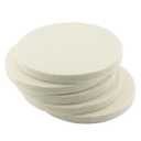 6" Wool Polishing Pads, 5pcs Wool Felt Polishing Pad Buffing Wheels Flocking Hook & Loop Back for Random Orbital Sander