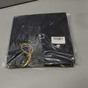 2 x FtyFty Unisex Adult Matte Graduation Cap with Tassel Year Charm (Black)