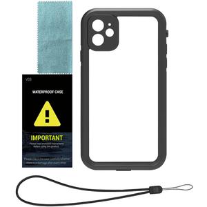 with Lanyard Skiing Waterproof Shockproof Full Cover Front Back Accurate Hole Protective Phone Case Outdoor Sports Climbing