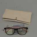 Madison Avenue Square Vintage TR90 Blue Light Blocking Reading Glasses for Women, Anti Eyestrain/Glare Computer Readers