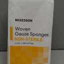McKesson Non-Sterile Gauze Pads 4x4 Inch (200 Count) - 12-Ply 100% Cotton Non-Sterile Woven Sponges for Wound Care & First Aid - Highly Absorbent & Breathable Medical Supplies