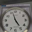 La Crosse Technology Wall Clock, Metal, 16-inch Dia. (WT-3161WH)