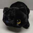 Mewaii Weighted Stuffed Animals 5 lbs Adjustable, Heated & Coolable 23 Inch Plush for Realistic Hug, Microwavable Removable Inner Pad, Cat Gifts for Adults & Kids (Black)