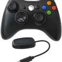 360 Wireless Game Controller, Black