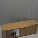 MorTime 24 Inch Mini Artificial Christmas Tree with 50 LED Lights, 2 ft Table Top Christmas Pine Tree 29 Tips with Burlap Wooden Base, Christmas Winter Home Decorations