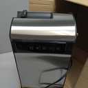 Elite Gourmet ECT5322 Long Slot 4 Slice Toaster, Countdown Timer, Bagel Function 6 Toast Setting, Defrost, Cancel Function, Built-in Warming Rack, Extra Wide Slots for Bagels Waffles, Stainless Steel