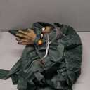 Halloween Animatronics Motion Activated 6Ft Creepy Hanging Witch with Light-up Eyes Halloween Decoration Outdoor Haunted House Prop Dcor Indoor 2025 Update