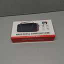 FASTSNAIL [Charge Inside Carrying Case for Nintendo Switch 2 2025 / Switch 1/ Switch OLED, PP Hard Shell Travel Case for Switch 2 Accessories, 9 Game Card Slots, for Sega Master System Games