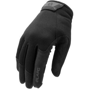 LA Police Gear Men's Core Patrol Glove, Durable and Lightweight Work Gloves for Men, Enhanced Grip for Better Control L