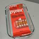 Pyrex 232 2qt Clear Glass Baking Dishes (1-Pack) Perfect for Brownies, Sweet Rolls, Casseroles and so Much More - Made in USA