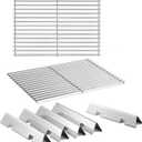 Spirit E-310 Grill Parts Replacement for Weber Spirit E-315 E-320 E-330 S-310 S-315 S-320 S-330 SP-310 SP-320 SP-330 II E-310 2 E-310 300 Series 3 Burner Gas Parts 7636 Flavorizer Bars 65906 Grates