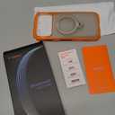 TORRAS Ostand Q3 Air for iPhone 17 Pro Case 6.3'' with Stronger Magnetic Stand, Fit for Magsafe, Airbags Miltary Protection, Camera Control for iPhone 17 Pro Case, Shockproof & Stylish, Horizon Orange