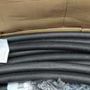 8 Pcs Trampoline Curved Pole Replacement, Universal Curved Enclosure Poles for 12-16ft Frame, with Plastic T Connector, Mounting Hardware, Foam Cover Padding
