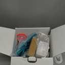 birdsnap TUC Bird Feeder with Camera 2K HD, Solar Panel 32GB Card 4-in-1 Perch, 160View Auto Detect & Notify AI Identify Video Bird Camera Wireless Outdoors Ideal Gift for Birds Lover (Blue)