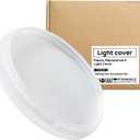 Ceiling Fan recessed Light Cover Replacement, with Diameter of 8.46 Inches, Only compatible with Maxslak Brand CF Seirs Ceiling fan(72inch/84inch/96inch)